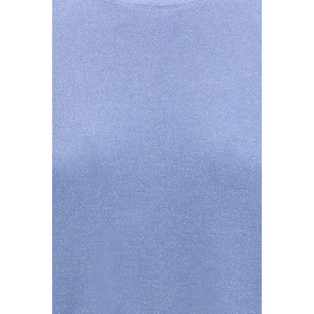 Blue Nylon T-Shirt