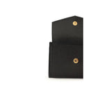 Portefeuille en cuir de veau noir Bos Taurus