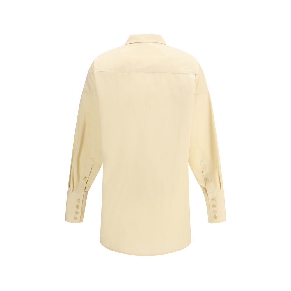 Beige Cotton Shirt