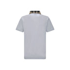 White Cotton Polo Shirt