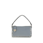 Blue Calf Leather Bos Taurus Shoulder Bag