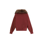 Bordeaux Cotton Sweatshirt