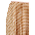 Multicolor Viscose Midi Skirt