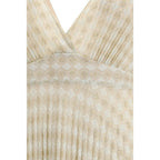 Multicolor Viscose Casual Dress