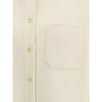 Beige Wool Shirt