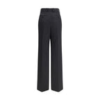 Black Wool Oves Aries Dress Pants