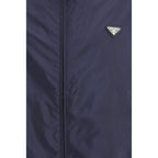 Blue Recycled Polyamide Shell Jacket