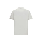 White Cotton Polo Shirt