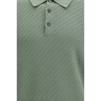 Bicolor Cotton Polo Shirt