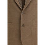 Brown Linen Blazer