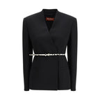 Black Triacetate Coat