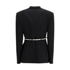 Black Triacetate Coat