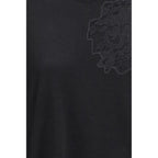 Black Silk Sweatshirt