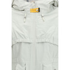 White Polyamide Shell Jacket