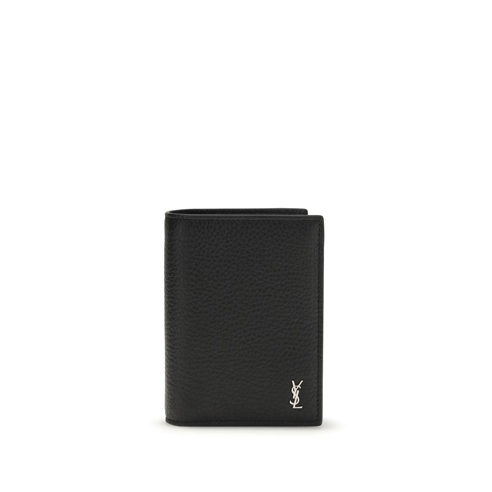 Black Calf Leather Bos Taurus Wallet