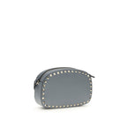 Blue Calf Leather Bos Taurus Shoulder Bag