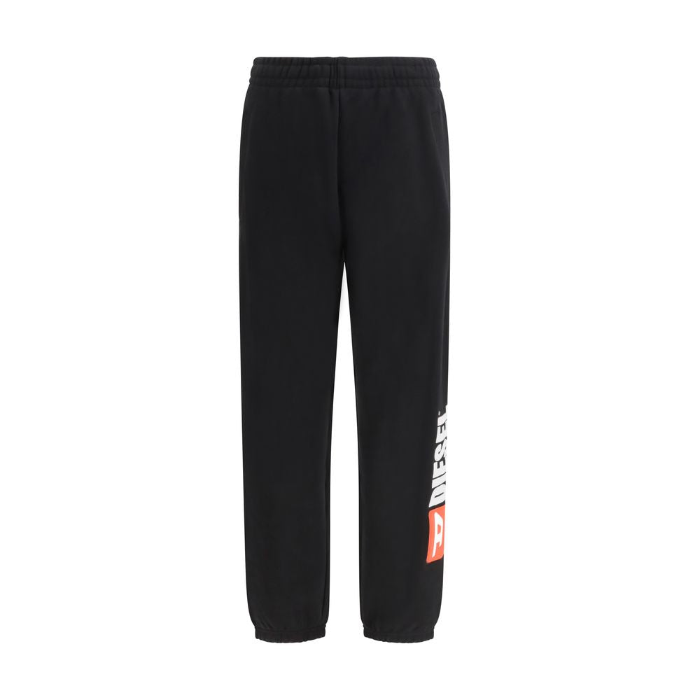 Black Cotton Joggers (Workout Pants)