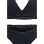 Black Polyamide Bikini