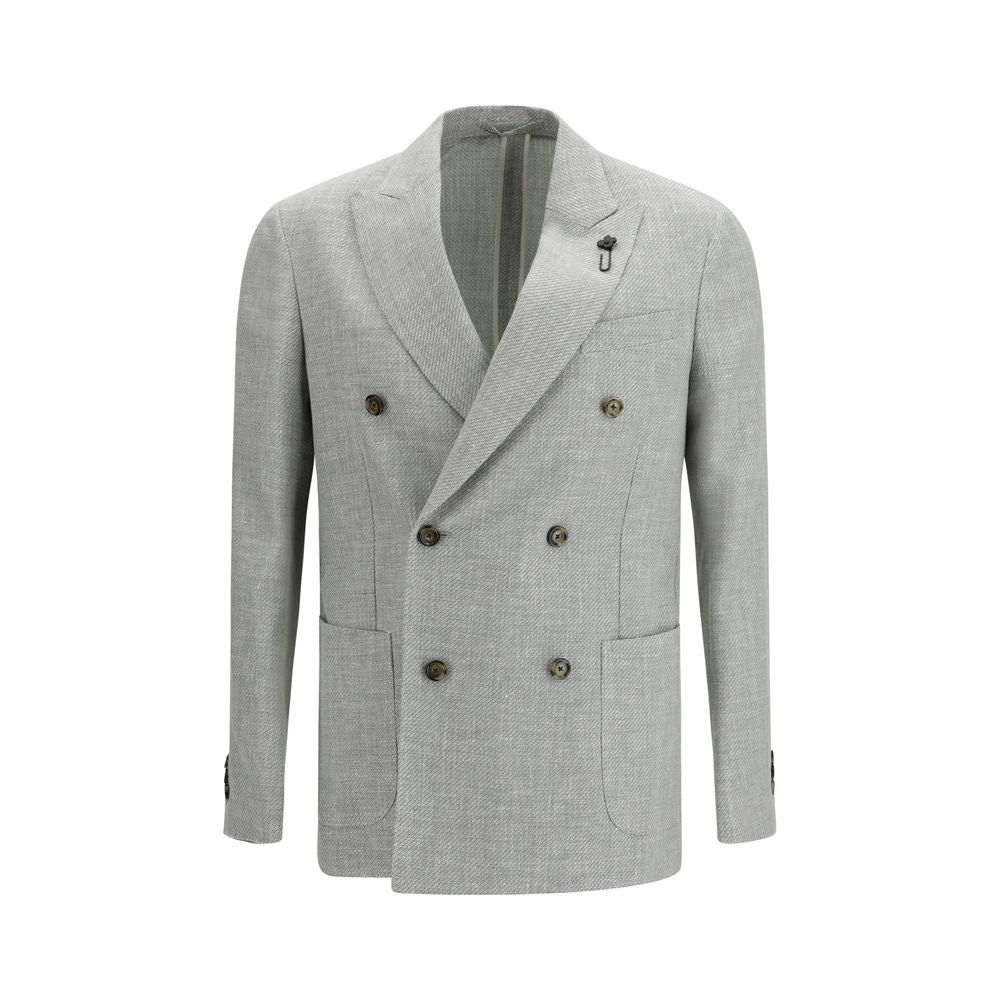 Bicolor Wool Blazer