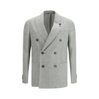 Bicolor Wool Blazer