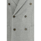 Bicolor Wool Blazer