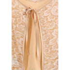 Orange Silk Blouse