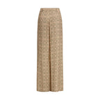 Multicolor Viscose Casual Pants