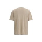 Beige Cotton T-Shirt
