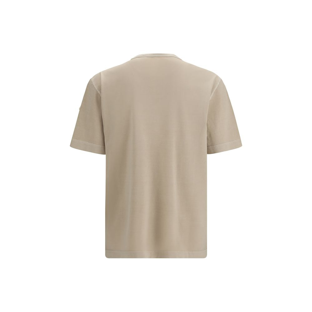 Beige Cotton T-Shirt