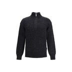 Black Cotton Sweatshirt