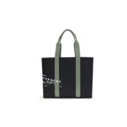 Black Cotton Shoulder Bag