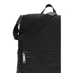Black Nylon Backpack