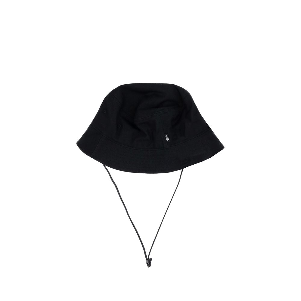 Black Cotton Bucket Hat