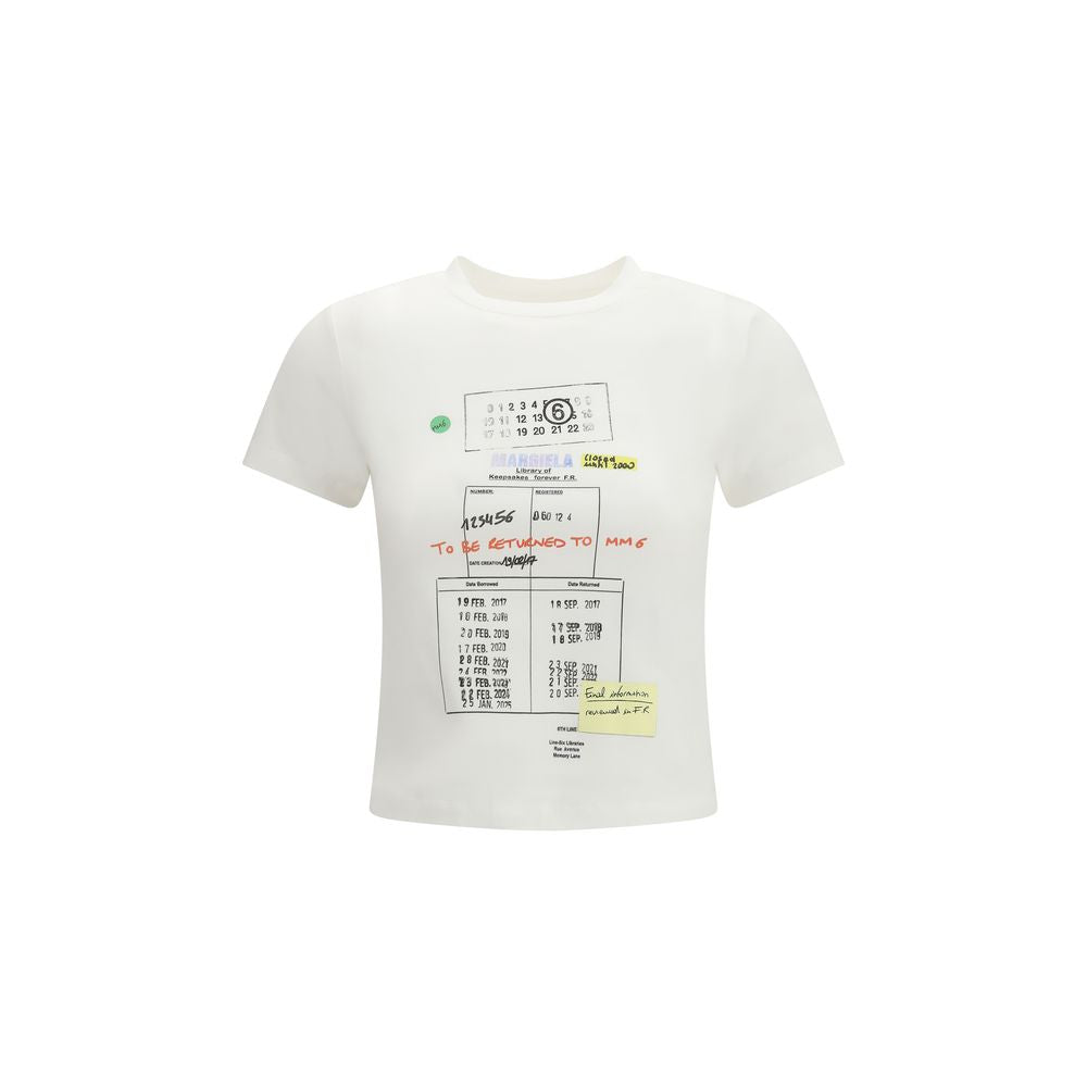 T-shirt en coton blanc