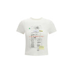 T-shirt en coton blanc