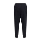 Black Cotton Joggers (Workout Pants)