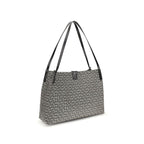 Black Cotton Shoulder Bag