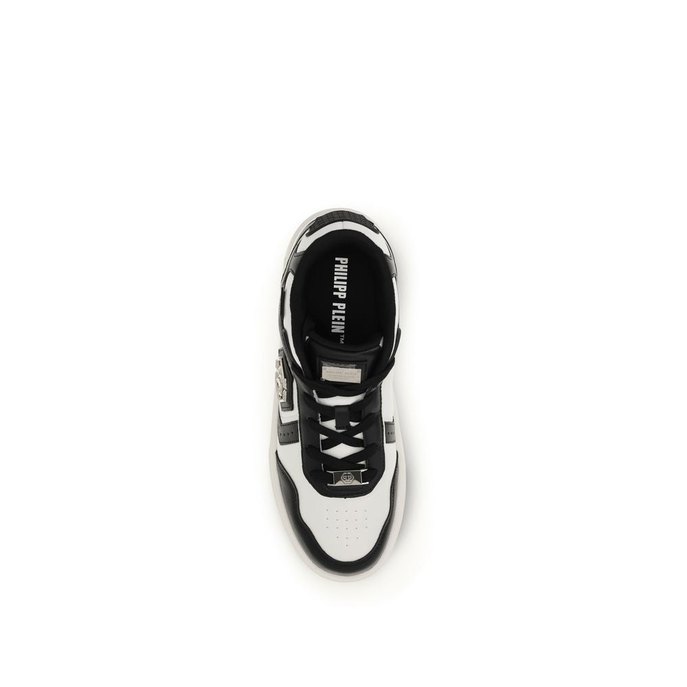 Black Calf Leather Bos Taurus Athletic Sneakers