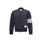 Blue Viscose Bomber