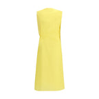 Bicolor Cotton Casual Dress