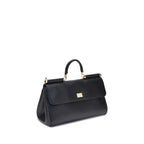 Black Calf Leather Bos Taurus Shoulder Bag