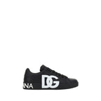 Black Calf Leather Bos Taurus Low Top Sneakers