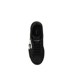 Black Calf Leather Bos Taurus Low Top Sneakers