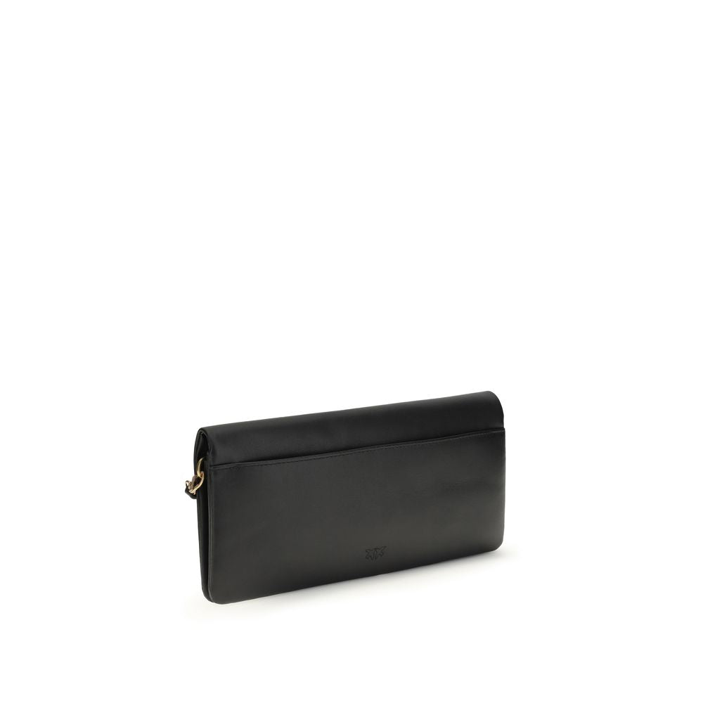Black Calf Leather Bos Taurus Clutch Bag