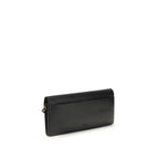 Black Calf Leather Bos Taurus Clutch Bag
