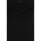 Black Polyester Casual Dress