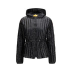 Black Nylon Full-Length Jacket