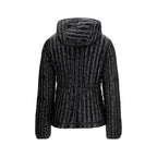 Black Nylon Full-Length Jacket