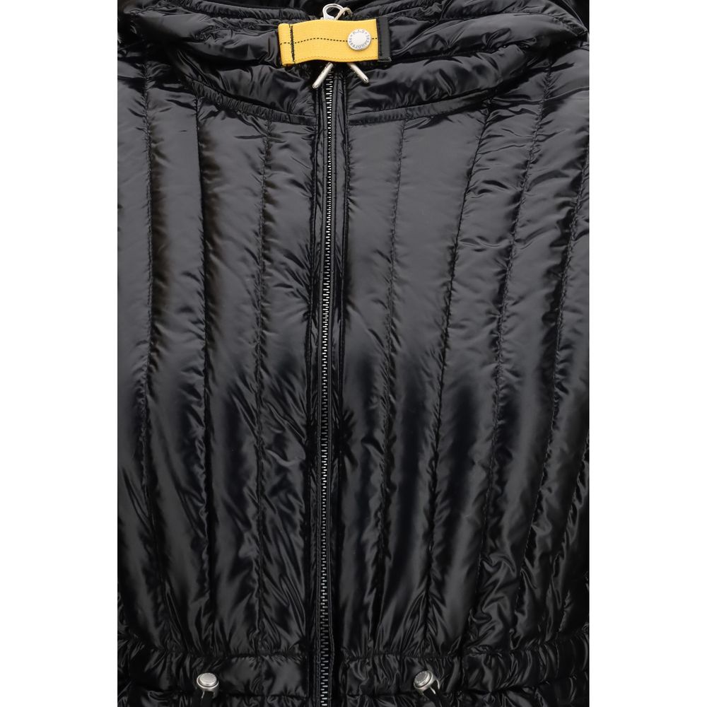 Black Nylon Full-Length Jacket