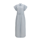 Blue Copper Long Dress